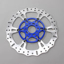 14" Blue Front Brake Rotor for Touring- 6 Spoke-6