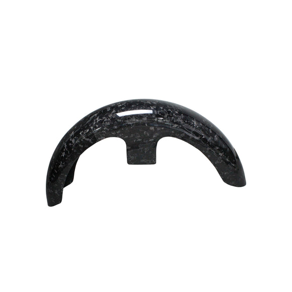 Carbon Fiber Touring Longer Front Fender-Marbling -1/2