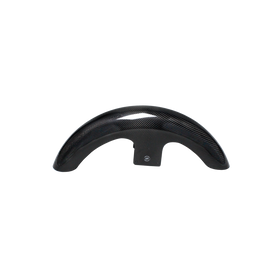 Carbon Fiber Touring Longer Front Fender-Marbling-3/8