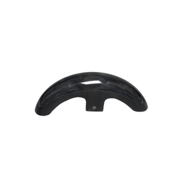Carbon Fiber Touring Longer Front Fender-Marbling-3/8 - 0