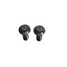 2 PCS Black Stainless Steel Screws for Harley Davidson Low Rider/ Low Rider S Instrument