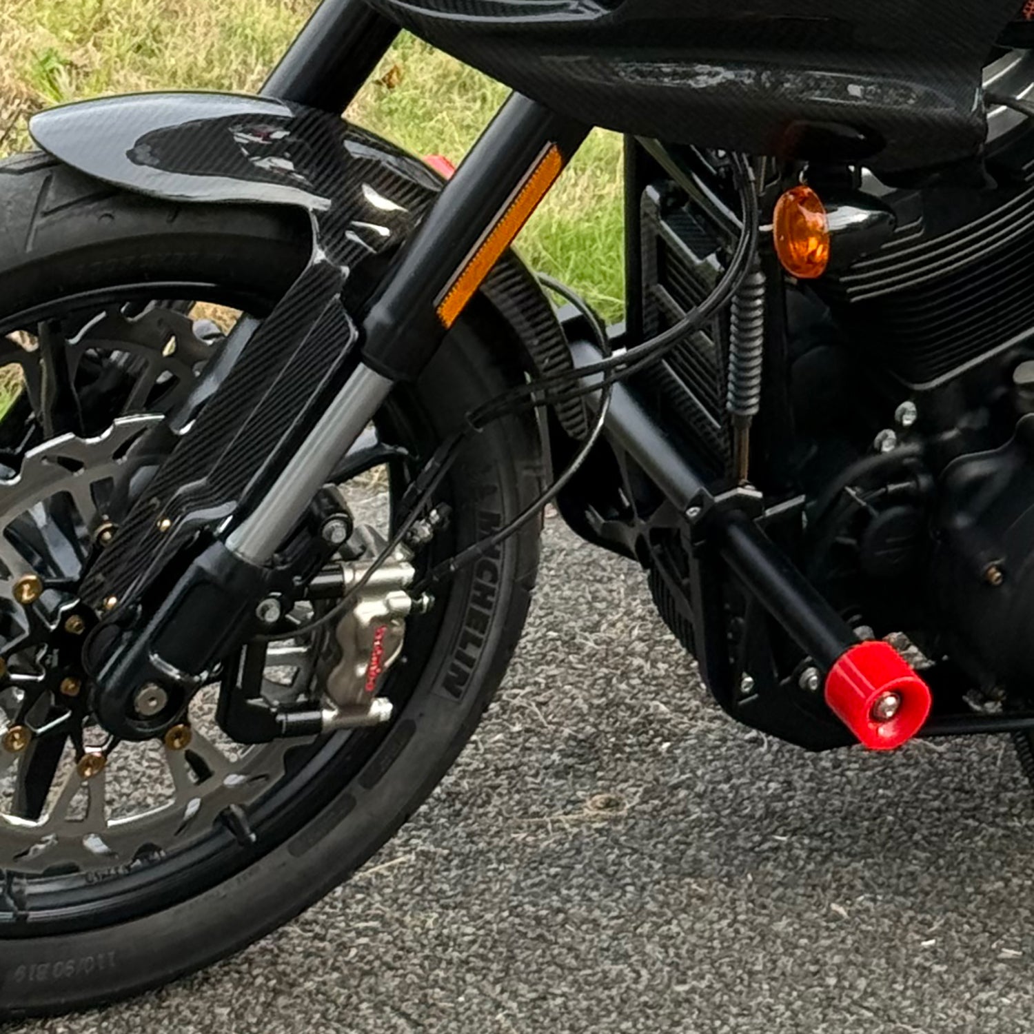 Black Aluminum Engine Guard for 2018-Up Softail