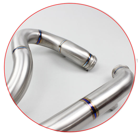 Titanium 2 into 1 Exhaust System for 09-2016 Touring