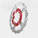 Red 14.0" Front Floating Brake Rotor for Enforcer-5