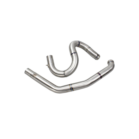 Titanium 2 into 1 Exhaust System for 09-2016 Touring