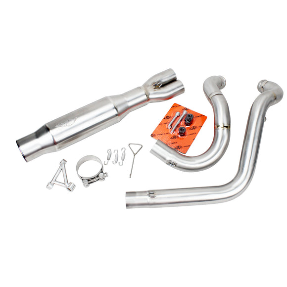 Titanium 2 into 1 Exhaust System for 17-2025 Touring