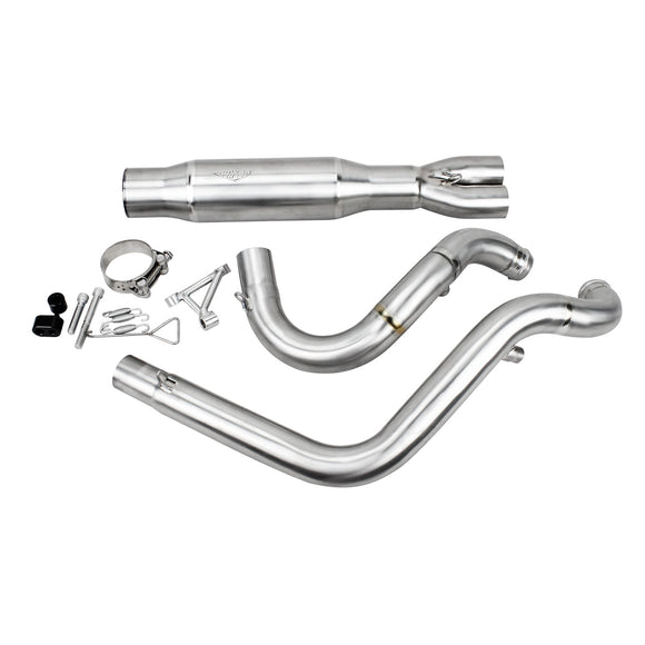 Titanium 2 into 1 Exhaust System for 17-2025 Touring