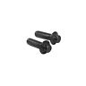 2 PCS Black Stainless Steel Screws for Harley Davidson Low Rider/ Low Rider S Instrument