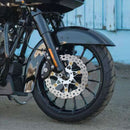 11.5" CHROME FRONT BRAKE ROTOR- 7 SPOKE-2