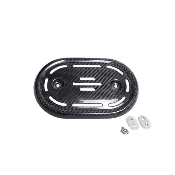 100% Carbon Fiber Air Filter Cover for Harley 114 Model Rep OEM #: 29400267