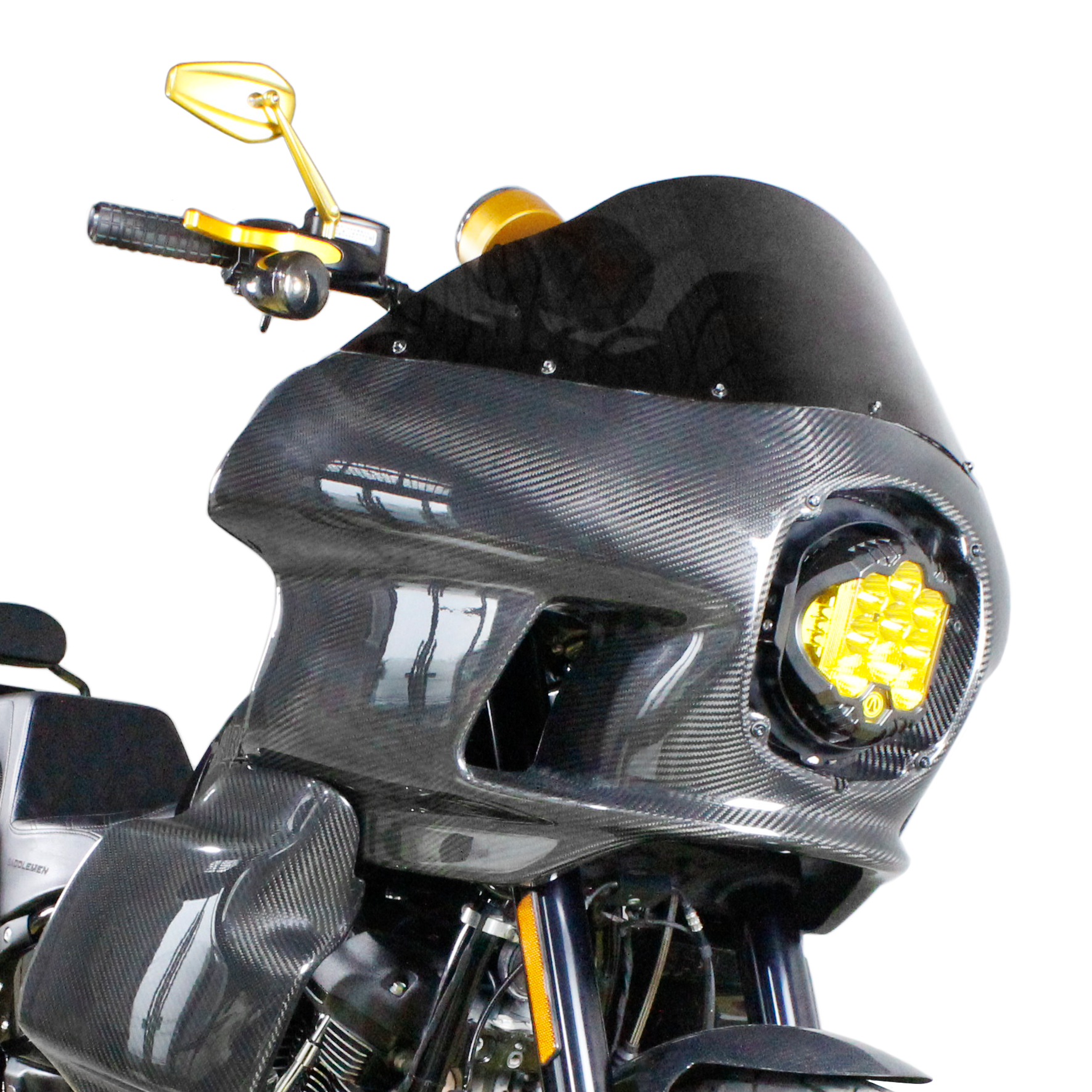 Aluminum LED Headlight Bracket for Harley Street Glide Trike Ultra Limited 2014-Later