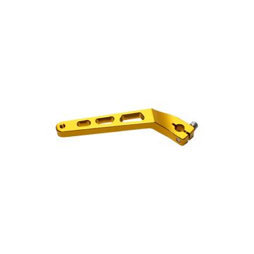 Gold CNC-Cut Shift Lever for Harley Davidson Dyna Softail