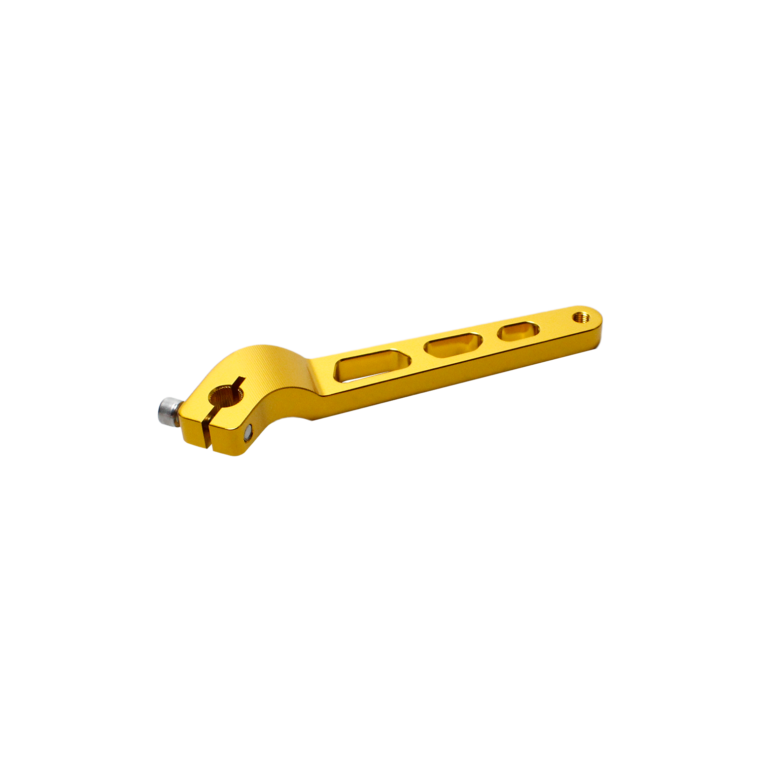 Gold CNC-Cut Shift Lever for Harley Davidson Dyna Softail - 0