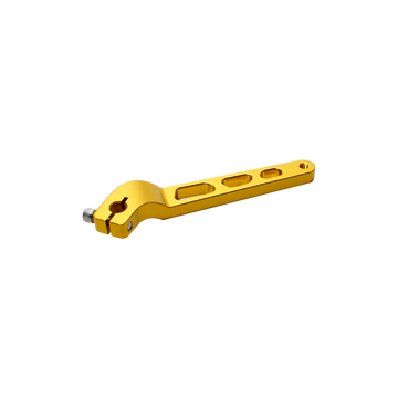 Gold CNC-Cut Shift Lever for Harley Davidson Dyna Softail - 0