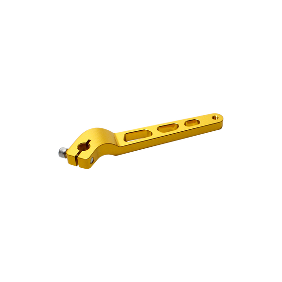 Gold CNC-Cut Shift Lever for Harley Davidson Dyna Softail