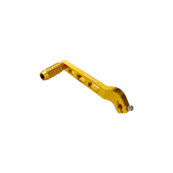 Gold CNC-Cut Shift Lever for Harley Davidson Dyna Softail