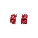 Red Handlebar Clutch Brake Clamp Lever Bracket for Harley Davidson Touring-2