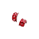 Red Handlebar Clutch Brake Clamp Lever Bracket for Harley Davidson Touring-3