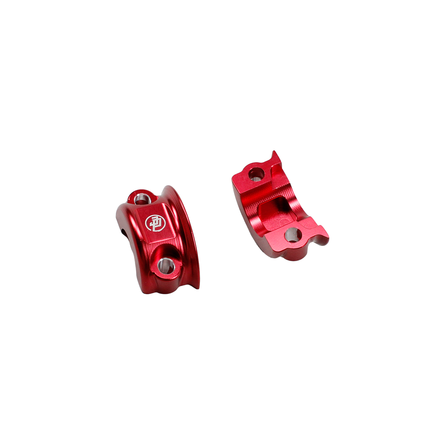 Red Handlebar Clutch Brake Clamp Lever Bracket for Harley Davidson Touring