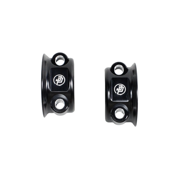 Black Handlebar Clutch Brake Clamp Lever Bracket for Harley Davidson Touring