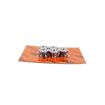 5PCS Stainless Steel Rivets with Washers Kit- Silver - 0