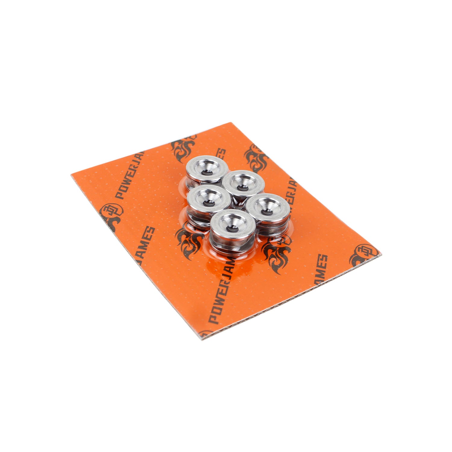 5PCS Stainless Steel Rivets with Washers Kit- Silver