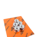 5PCS Stainless Steel Rivets with Washers Kit- Silver-4