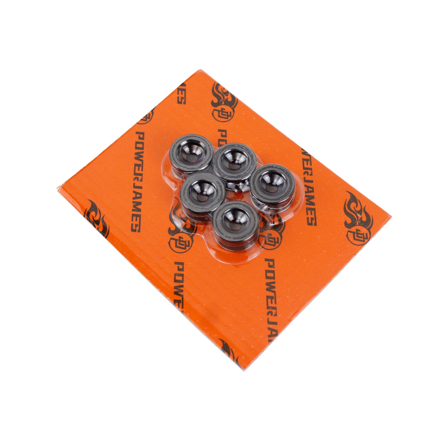 5PCS Stainless Steel Rivets with Washers Kit- Black