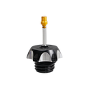 Motorcycle Black Fuel Gas Tank Cap Compatible With Harley Davidson-black-1