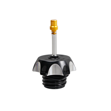 Motorcycle Black Fuel Gas Tank Cap Compatible With Harley Davidson-black