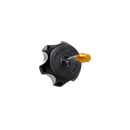 Motorcycle Black Fuel Gas Tank Cap Compatible With Harley Davidson-black-2