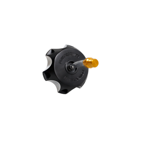 Motorcycle Black Fuel Gas Tank Cap Compatible With Harley Davidson-black - 0