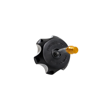 Motorcycle Black Fuel Gas Tank Cap Compatible With Harley Davidson-black - 0