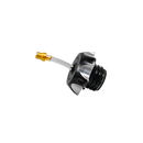 Motorcycle Black Fuel Gas Tank Cap Compatible With Harley Davidson-black-4