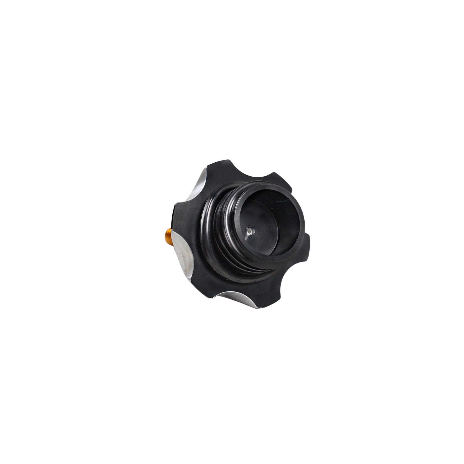 Motorcycle Black Fuel Gas Tank Cap Compatible With Harley Davidson-black