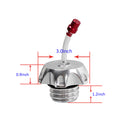 Motorcycle Fuel Gas Tank Cap Compatible With Harley Davidson -chrome-6
