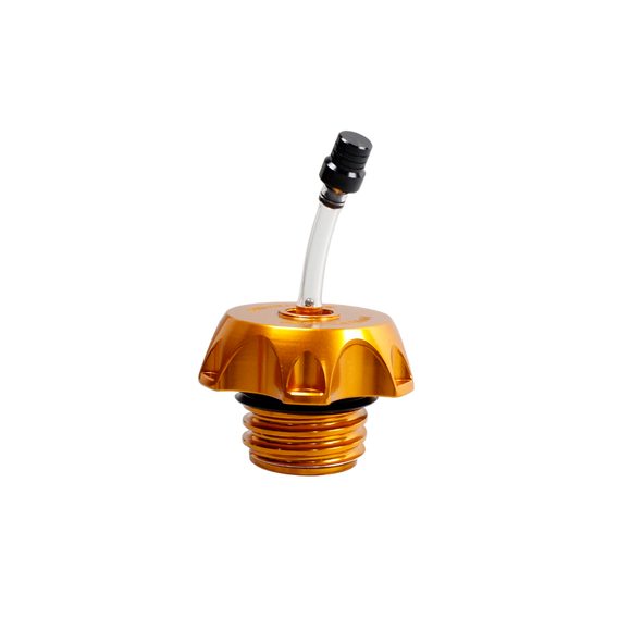 Motorcycle Yellow Fuel Gas Tank Cap Compatible With Harley Davidson