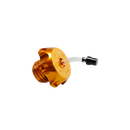 Motorcycle Yellow Fuel Gas Tank Cap Compatible With Harley Davidson-3