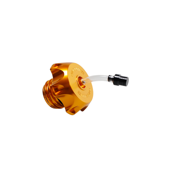 Motorcycle Yellow Fuel Gas Tank Cap Compatible With Harley Davidson