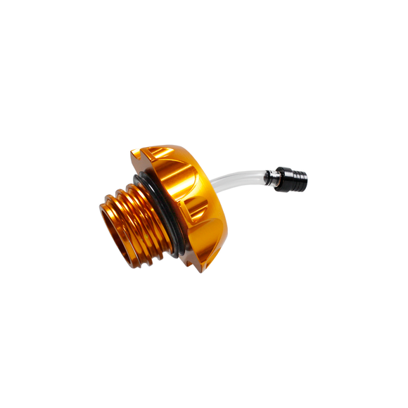 Motorcycle Yellow Fuel Gas Tank Cap Compatible With Harley Davidson