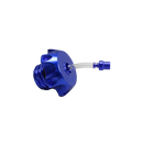 Motorcycle Blue Fuel Gas Tank Cap Compatible With Harley Davidson-1