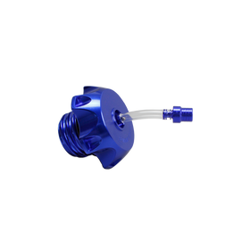 Motorcycle Blue Fuel Gas Tank Cap Compatible With Harley Davidson