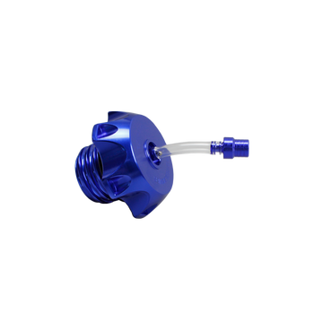 Motorcycle Blue Fuel Gas Tank Cap Compatible With Harley Davidson