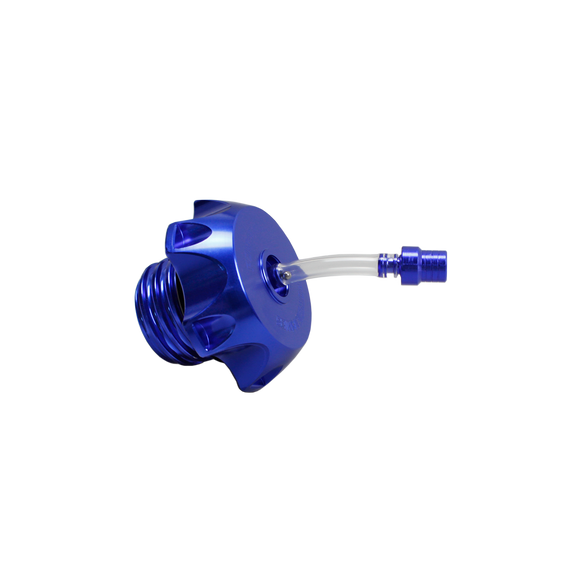 Motorcycle Blue Fuel Gas Tank Cap Compatible With Harley Davidson