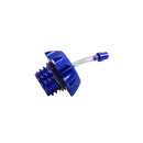 Motorcycle Blue Fuel Gas Tank Cap Compatible With Harley Davidson-2