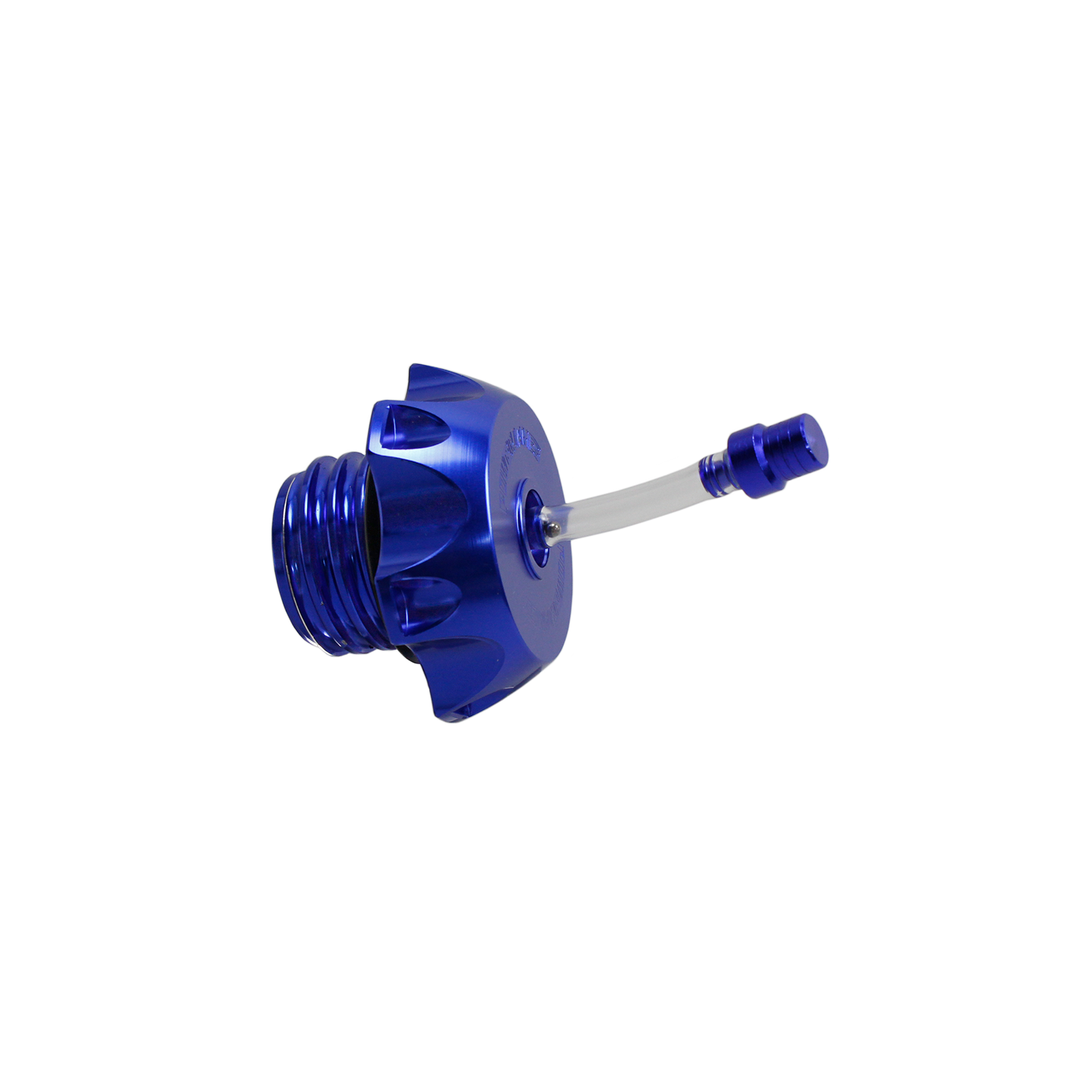 Motorcycle Blue Fuel Gas Tank Cap Compatible With Harley Davidson