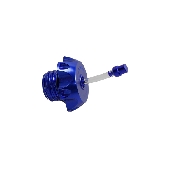 Motorcycle Blue Fuel Gas Tank Cap Compatible With Harley Davidson
