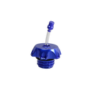 Motorcycle Blue Fuel Gas Tank Cap Compatible With Harley Davidson-5
