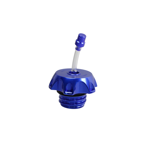 Motorcycle Blue Fuel Gas Tank Cap Compatible With Harley Davidson