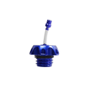 Motorcycle Blue Fuel Gas Tank Cap Compatible With Harley Davidson-6